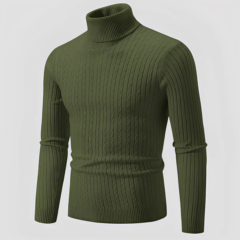 Devin fashionable turtleneck sweater – men