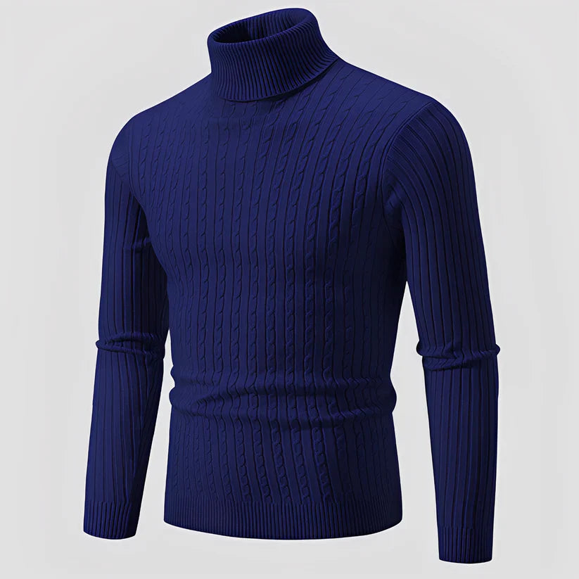 Devin fashionable turtleneck sweater – men