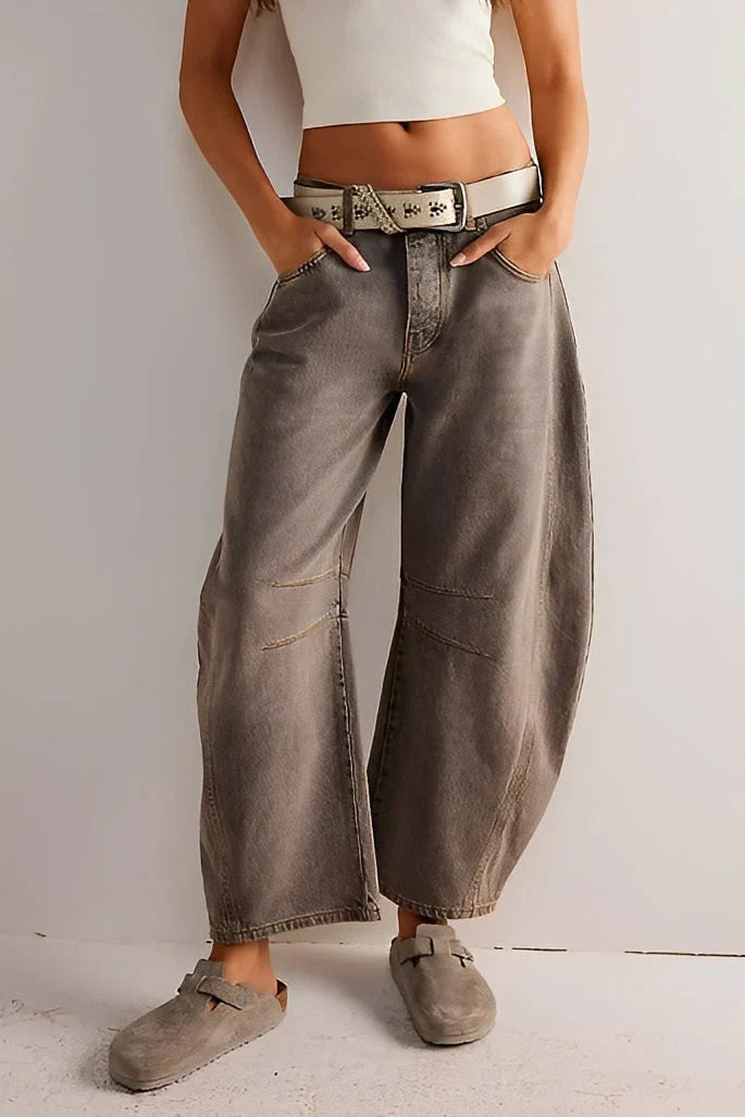 Jocelyn casual wide-cut jeans – women