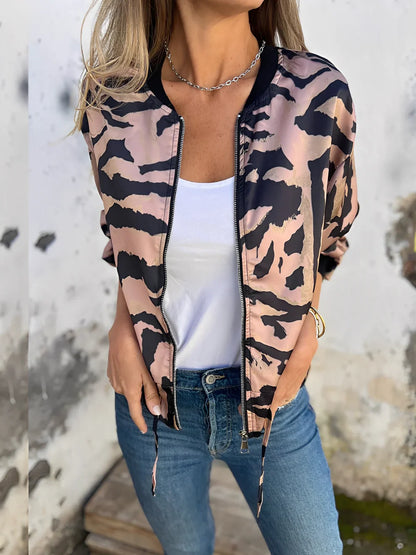 Ryana stylish zip jacket – women