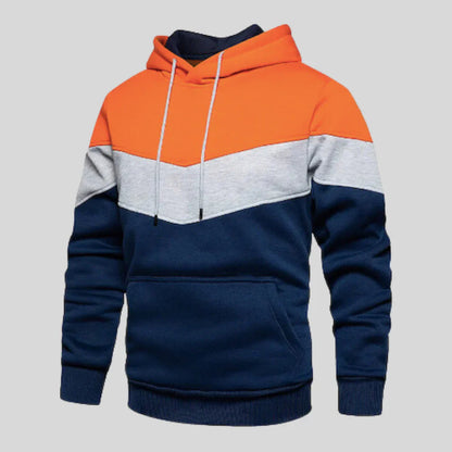 Paul patchwork knit sweater – men