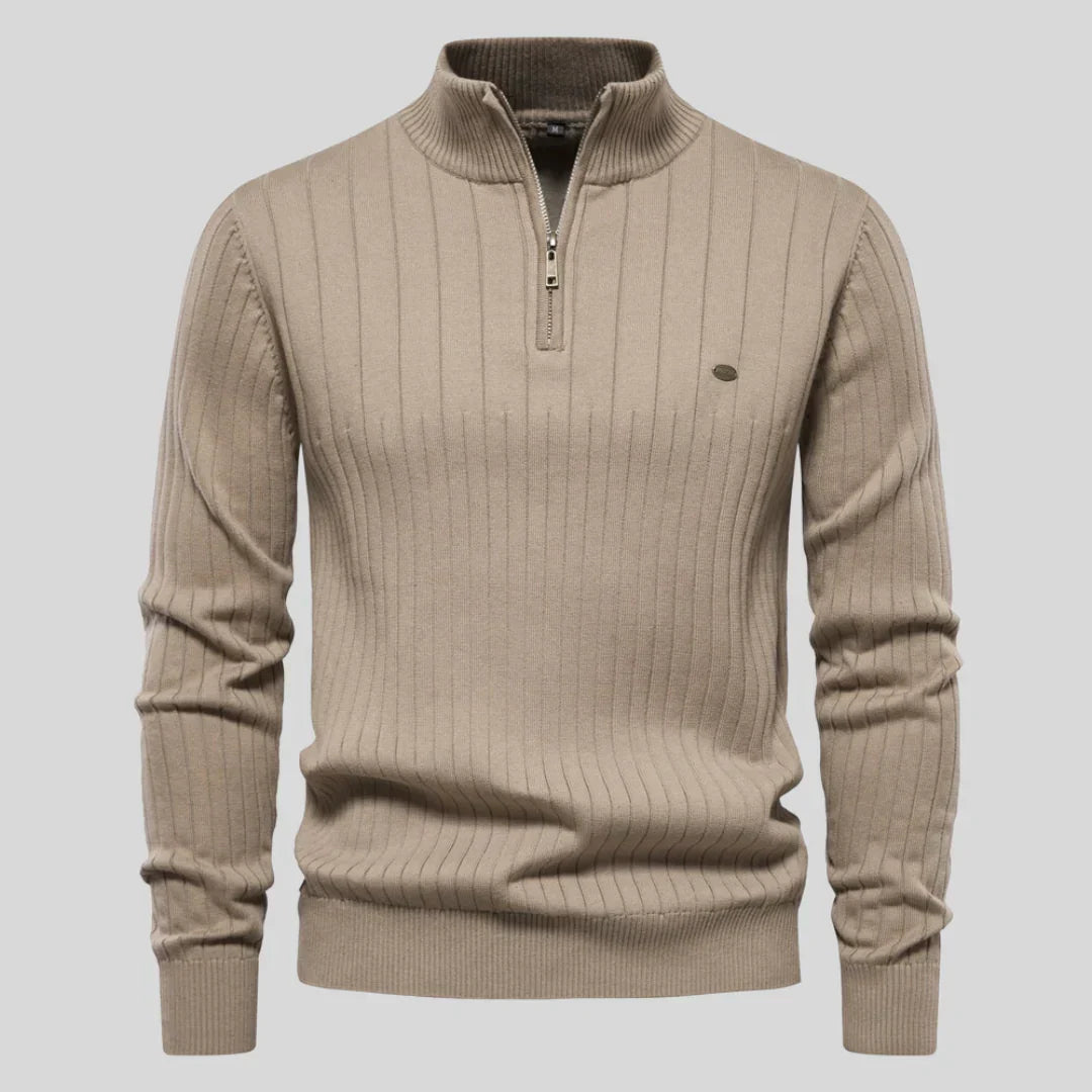 Bernhard classic knit pullover – men