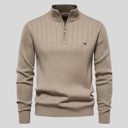 Bernhard classic knit pullover – men