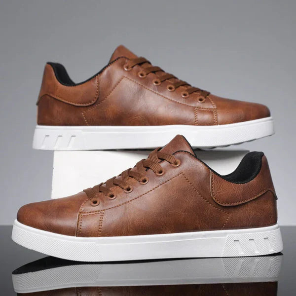 Charlie – stylish leather sneakers with comfortable soles