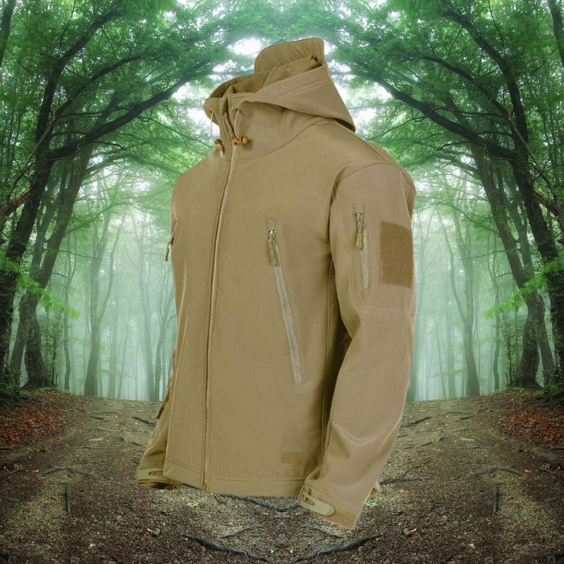 Waterproof men's outdoor jacket