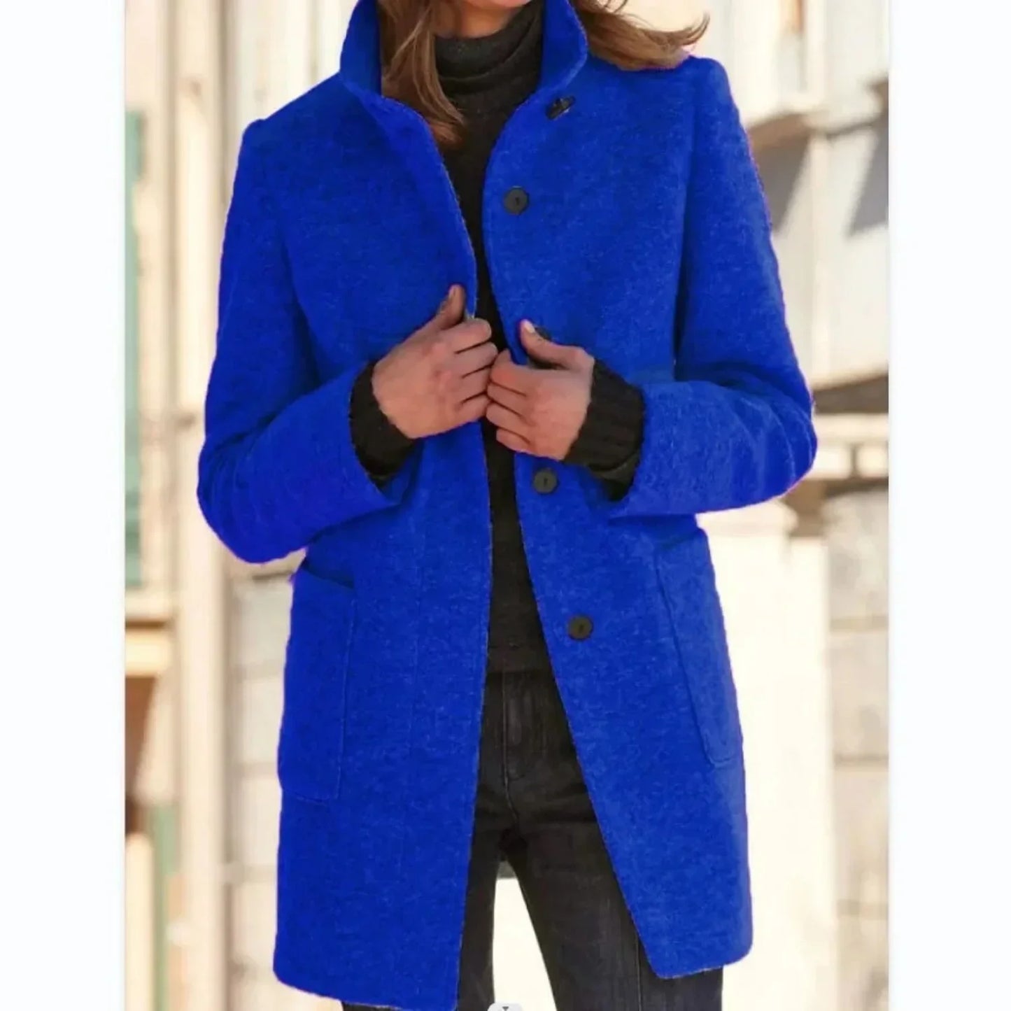 Vintage wool coat for women - Kayla