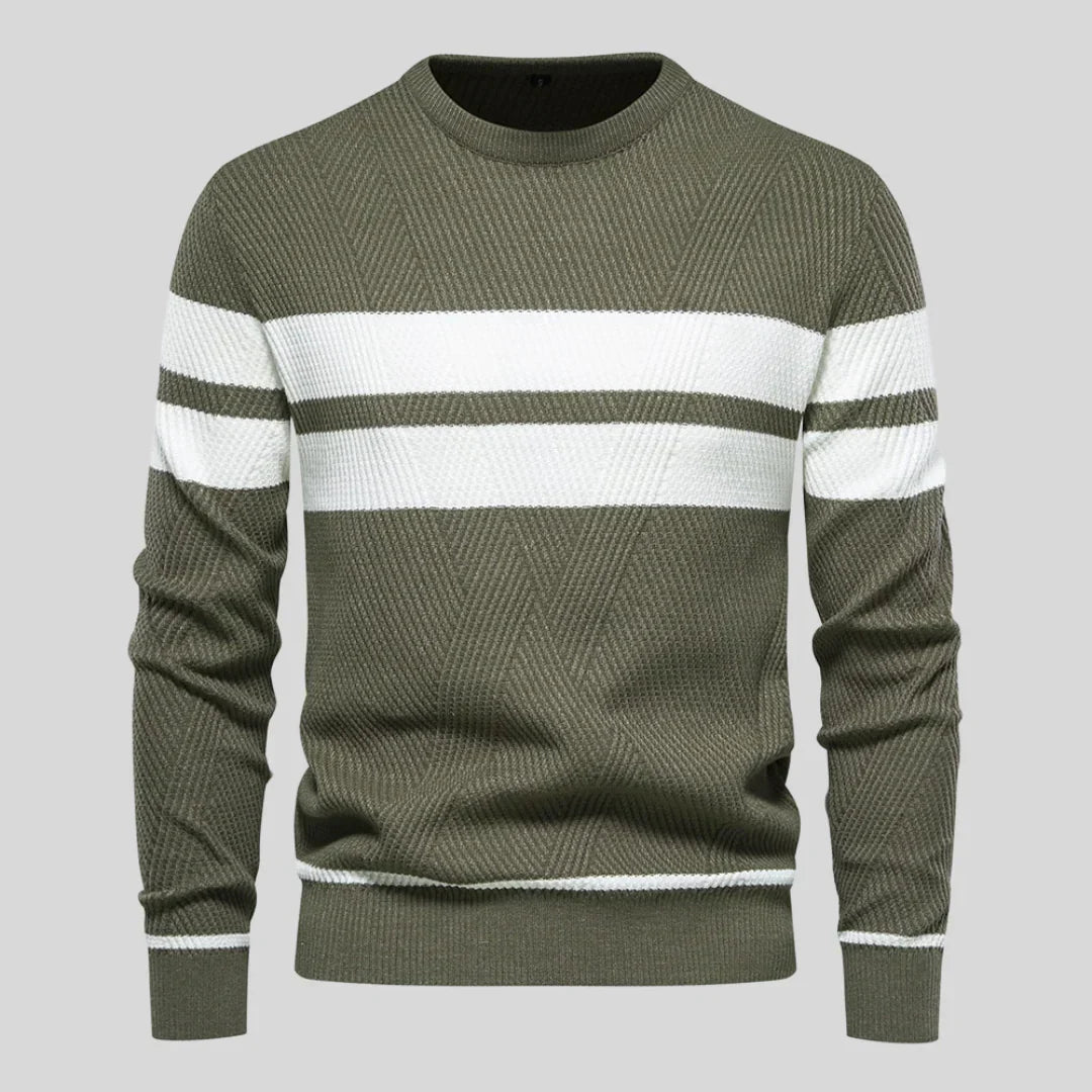 Bruno warm cotton pullover – men