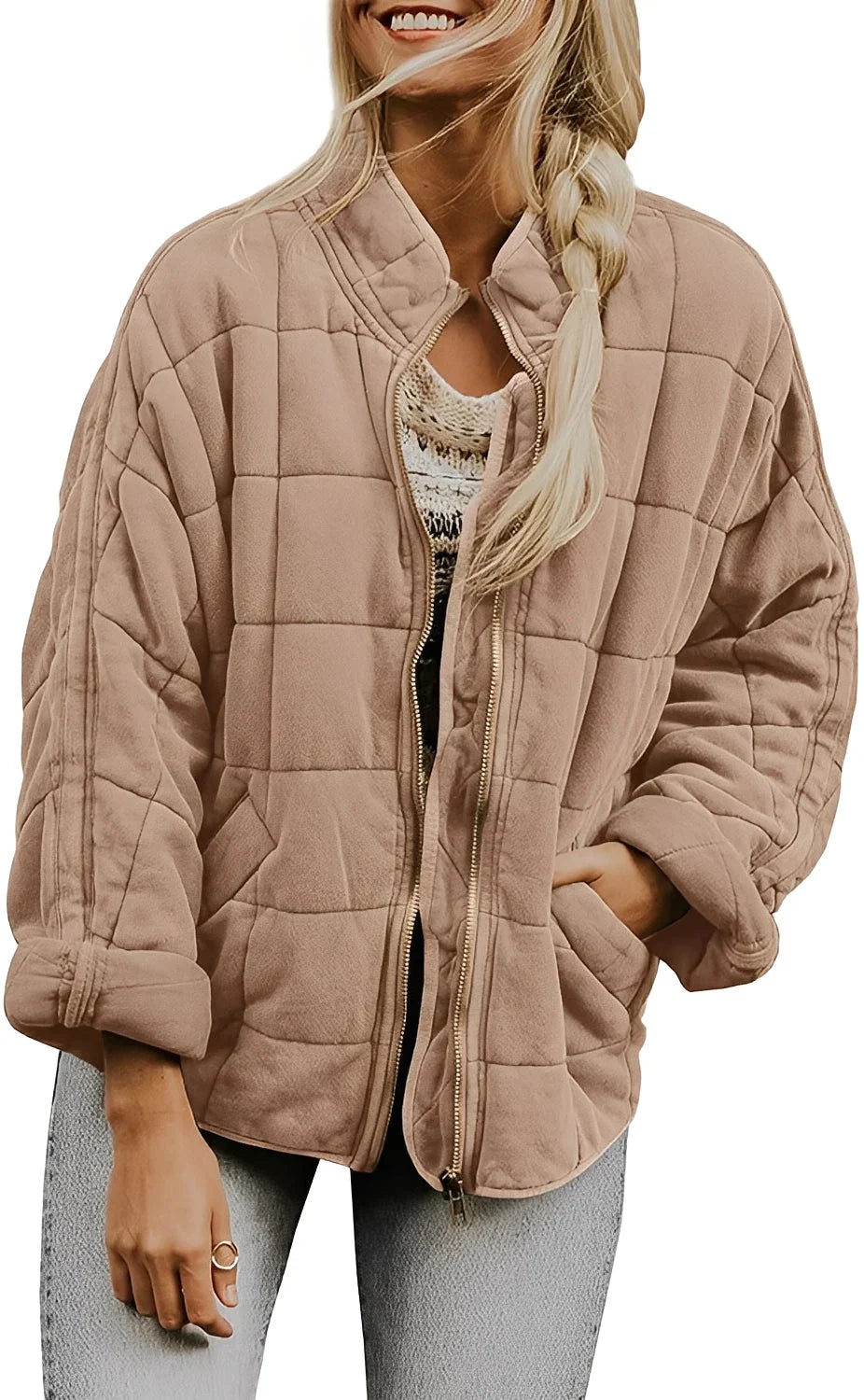 Mikaela thick oversize jacket – women