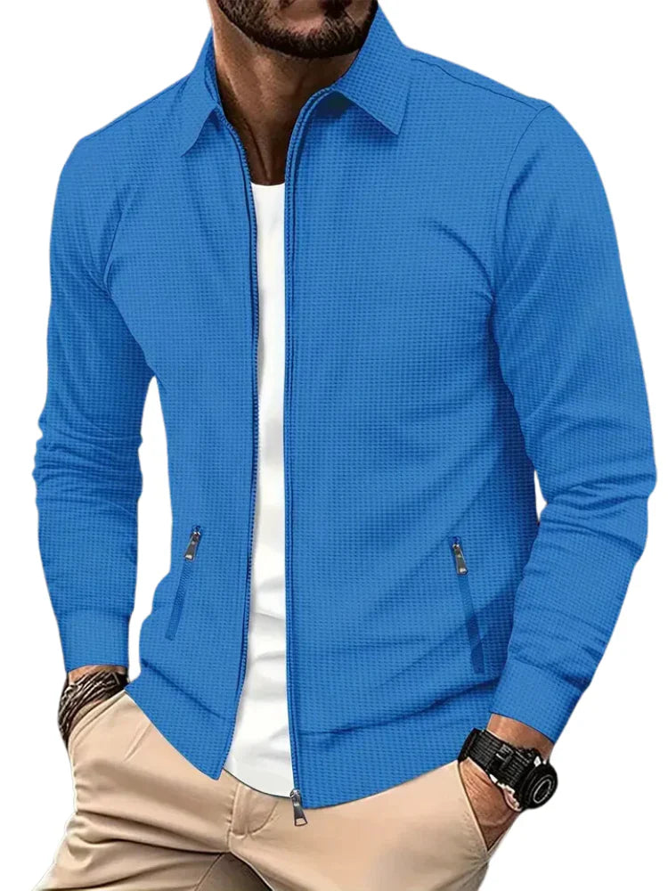 Giulio lightweight zip jacket – men
