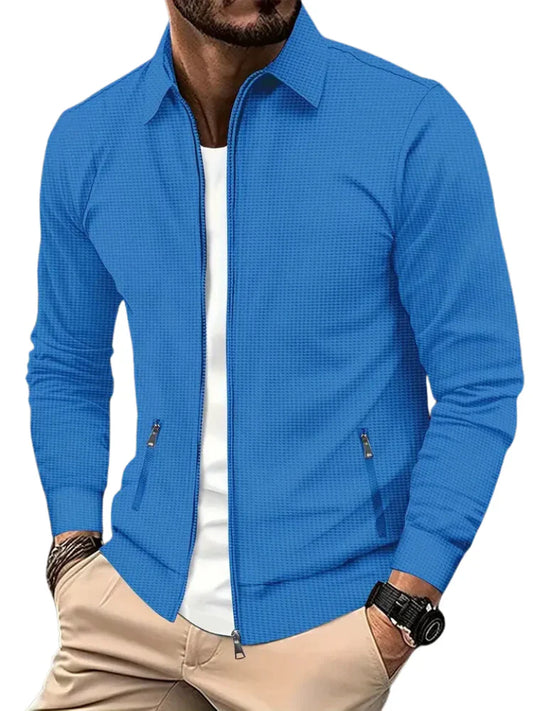 Giulio lightweight zip jacket – men