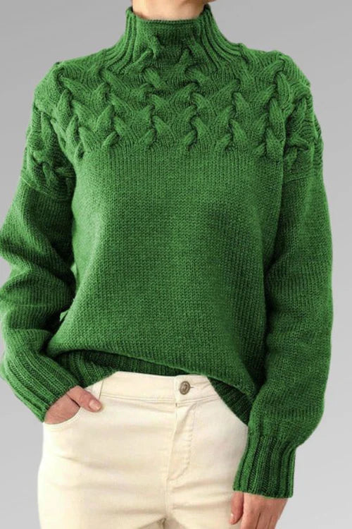 Caja - turtleneck sweater - elegance and warmth