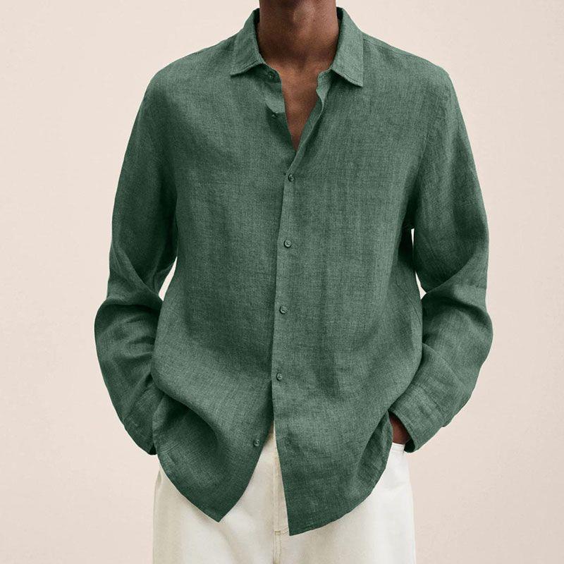 Elegant linen shirt for men - albert