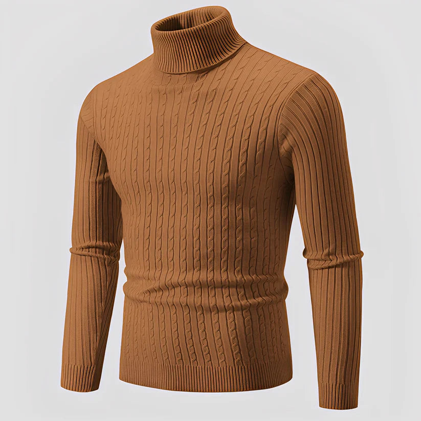 Devin fashionable turtleneck sweater – men