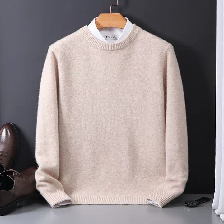 Jakob men's cashmere sweater, classic style