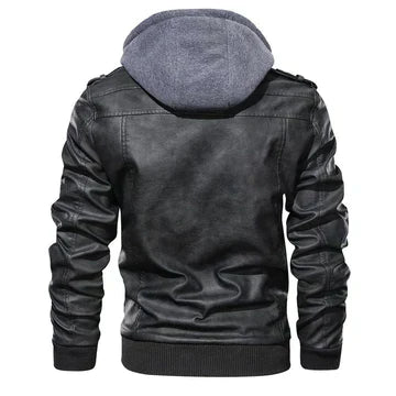 Markus - Elegant premium leather jacket for men