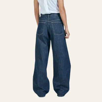 Clara relaxed wide-leg jeans – women