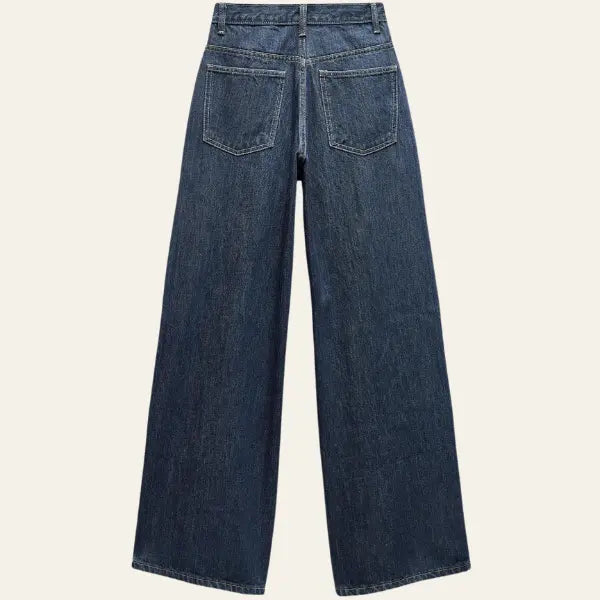 Clara relaxed wide-leg jeans – women