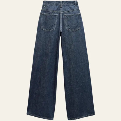 Clara relaxed wide-leg jeans – women