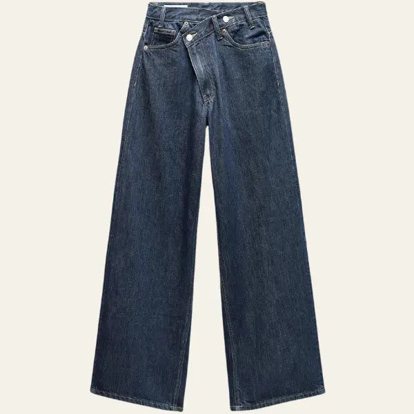 Clara relaxed wide-leg jeans – women