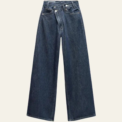 Clara relaxed wide-leg jeans – women