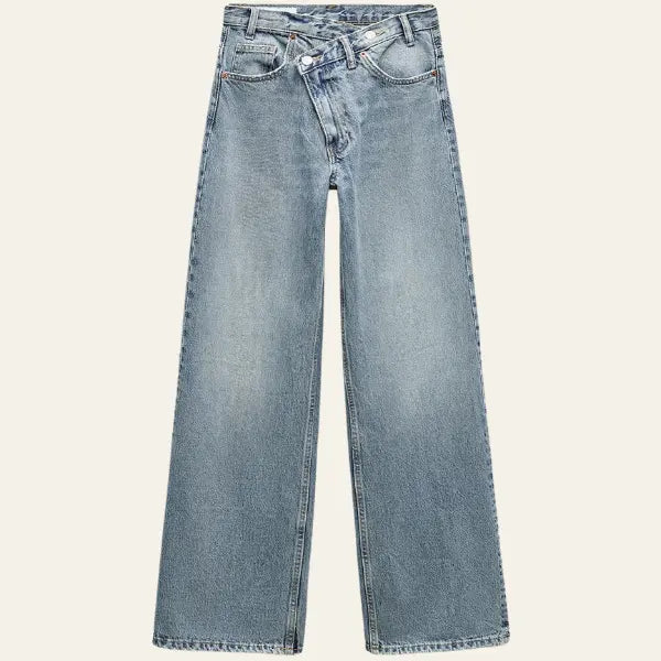 Clara relaxed wide-leg jeans – women