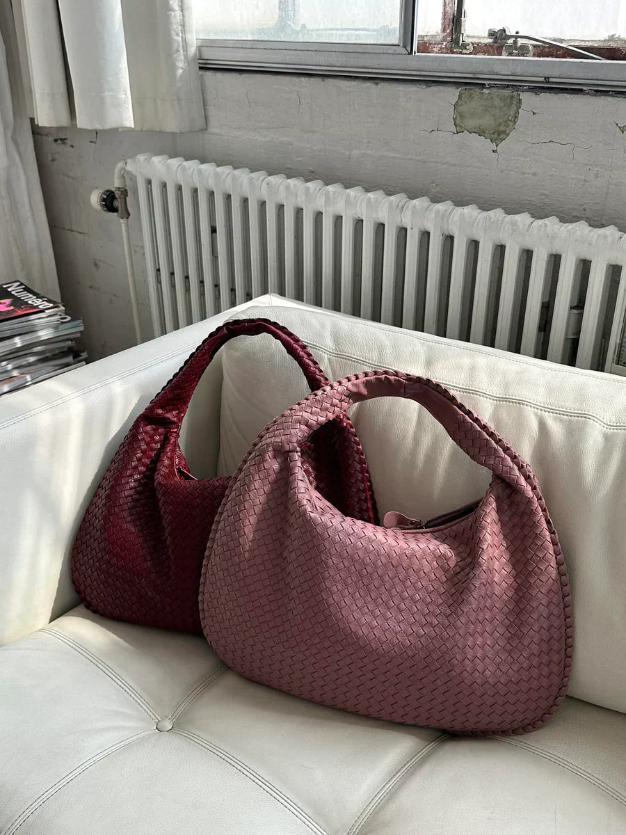 Luna woven handbag in a summery style