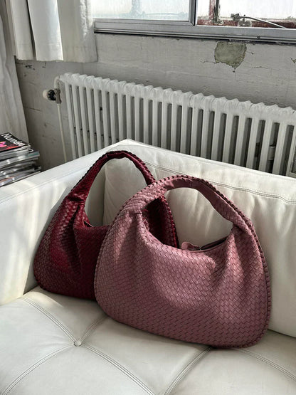 Luna woven handbag in a summery style