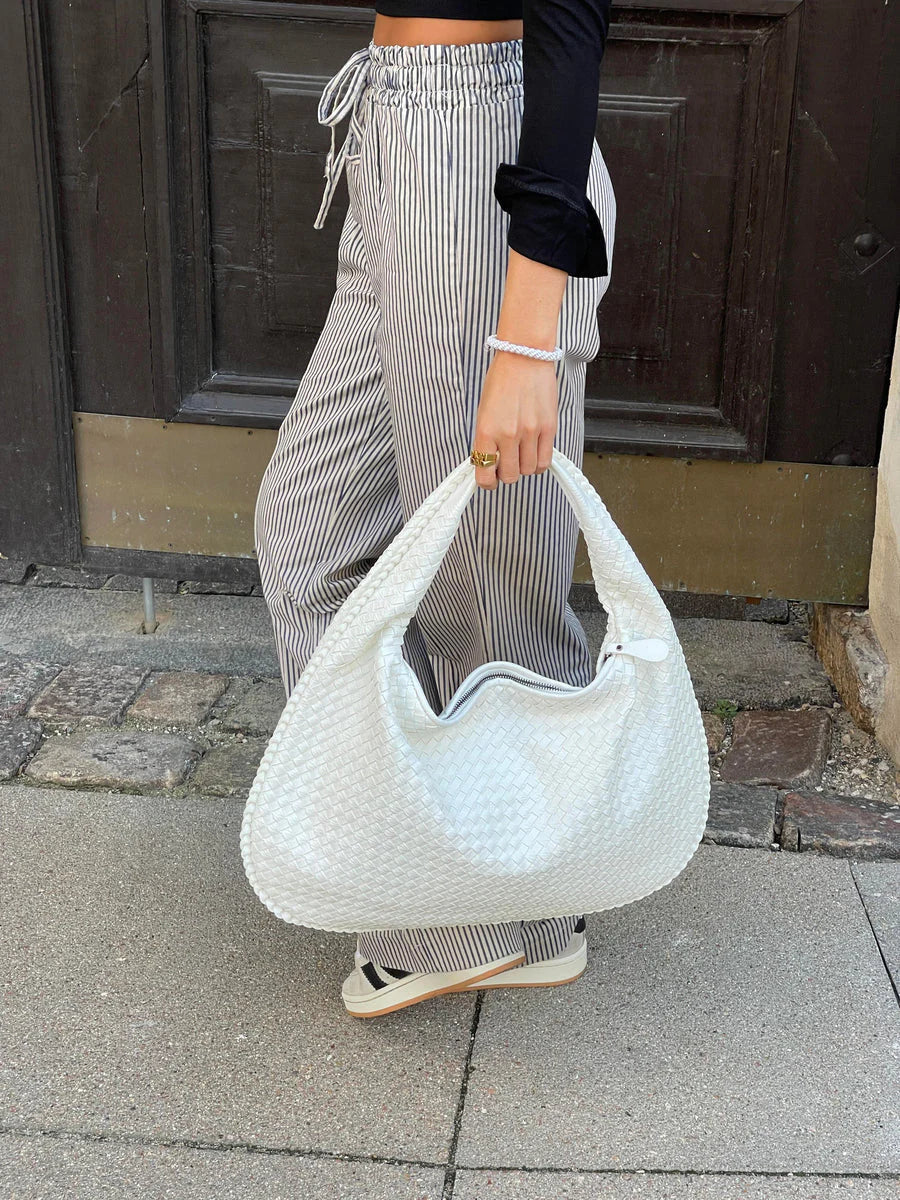 Luna woven handbag in a summery style