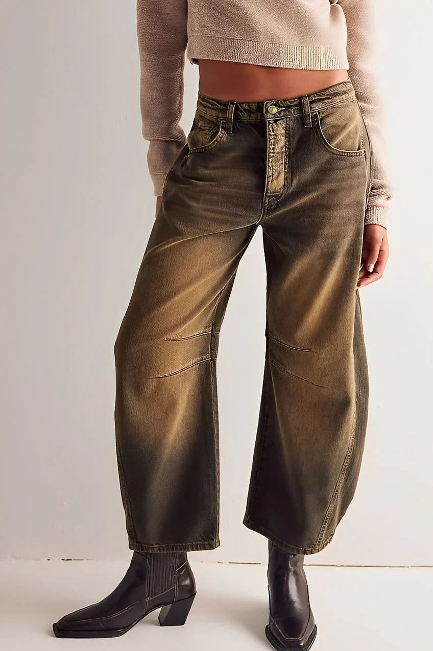 Jocelyn casual wide-cut jeans – women