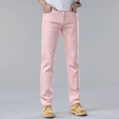 Men's jeans made from sustainable denim with a comfortable cut
