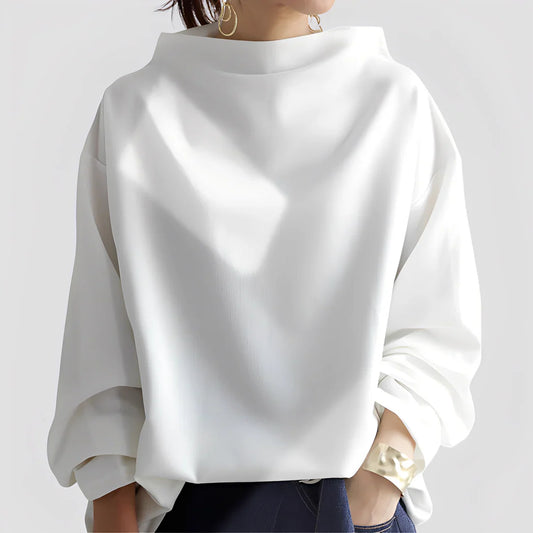 Romayne elegant turtleneck sweater – women