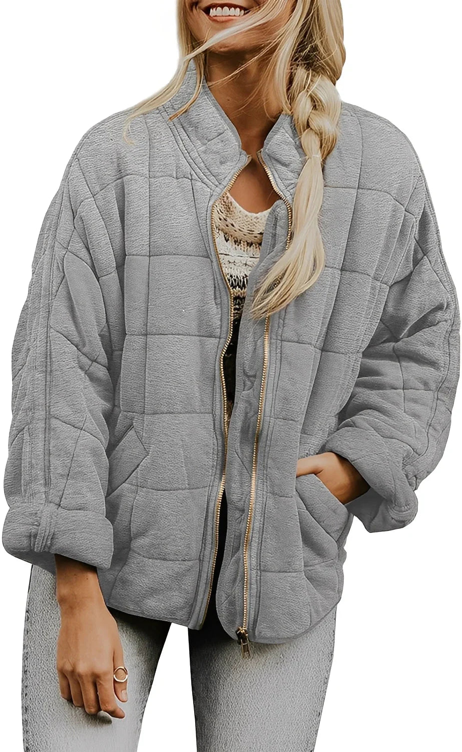 Mikaela thick oversize jacket – women