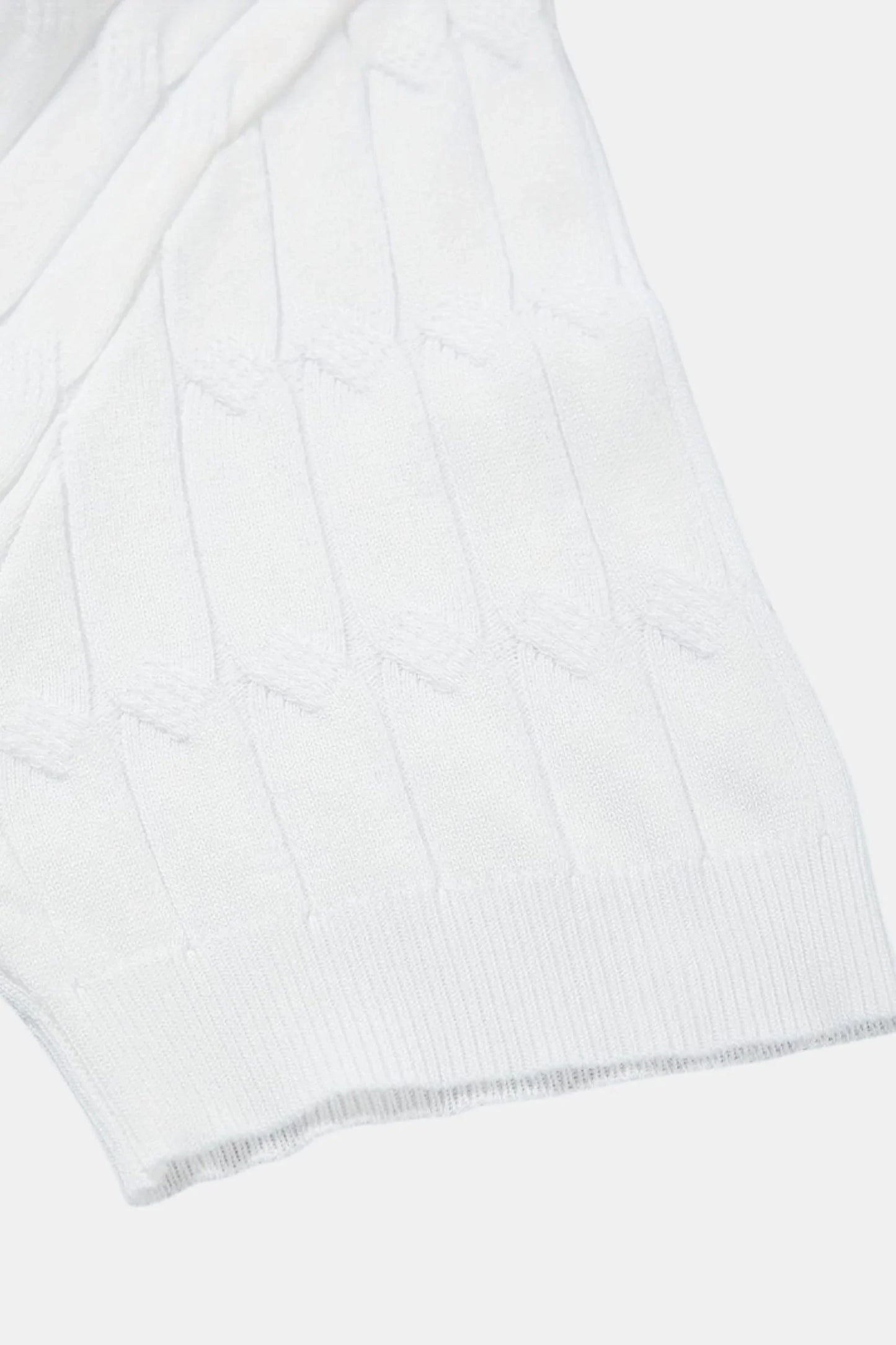 Classic white men’s polo shirt