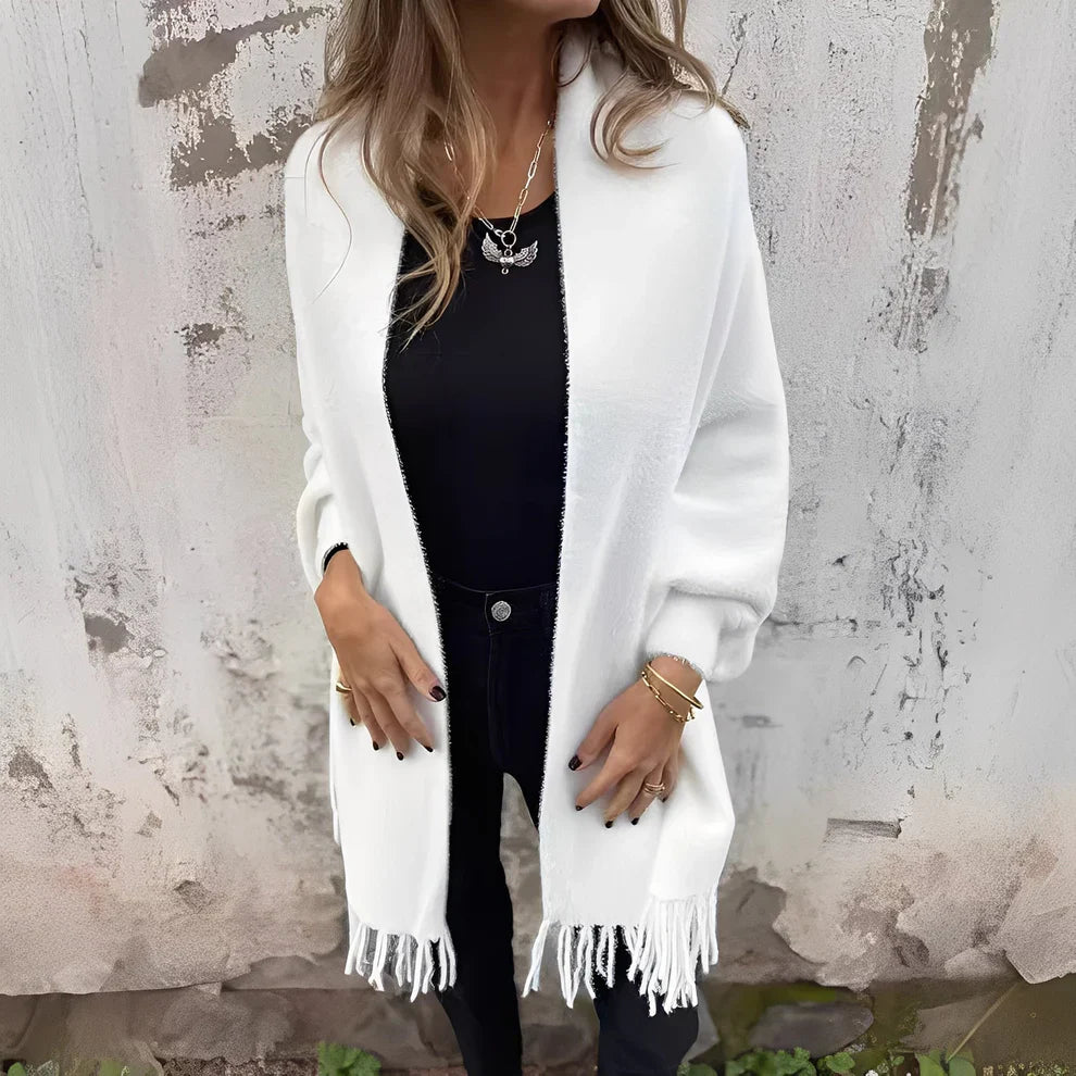 Bethney stylish loose knit jacket – women