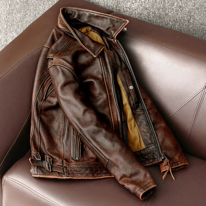 Bradford Classic Cut Leather Jacket