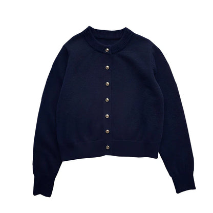 Merla relaxed pullover coat with round neck – women