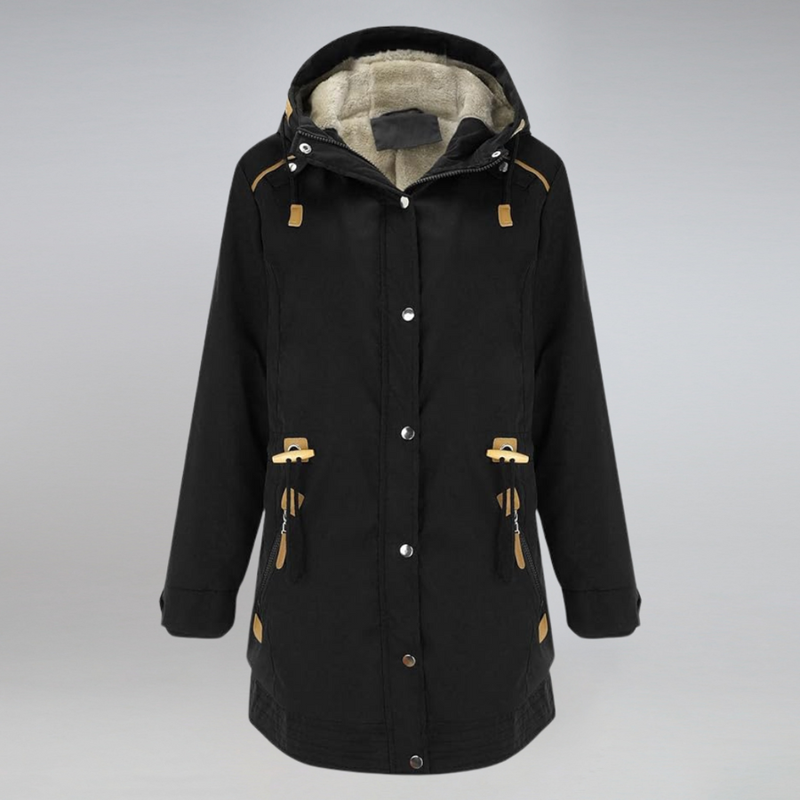 Cozy & weatherproof women's parka jacket