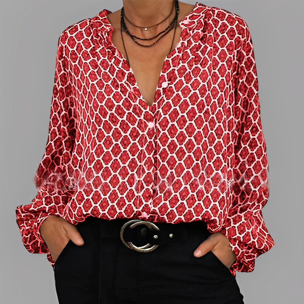 Angelle casual relaxed blouse – women