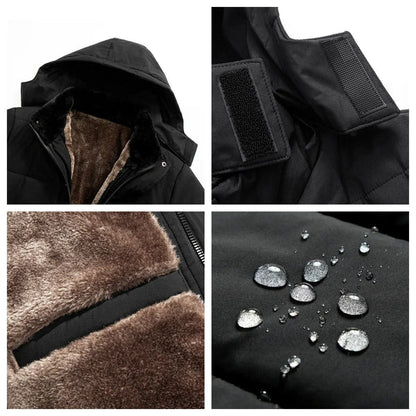 Klaus – stylish puffer jacket with cozy fleece lining