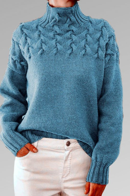 Caja - turtleneck sweater - elegance and warmth