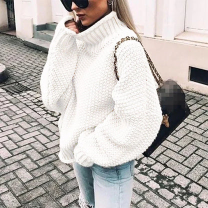 Brooke extra-thick turtleneck sweater – women