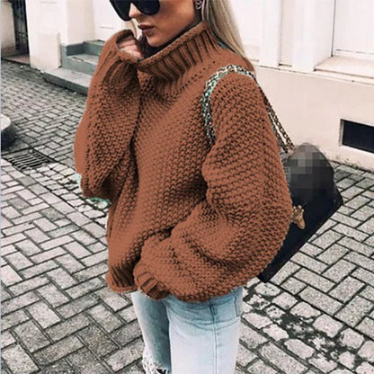 Brooke extra-thick turtleneck sweater – women
