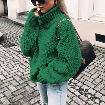 Brooke extra-thick turtleneck sweater – women