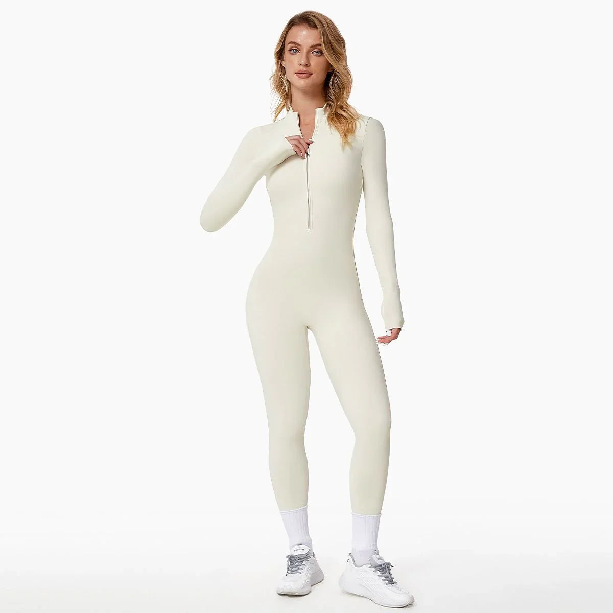 Thermal winter overall with fleece lining