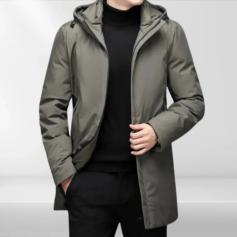 Phillipe timeless black hooded jacket – men