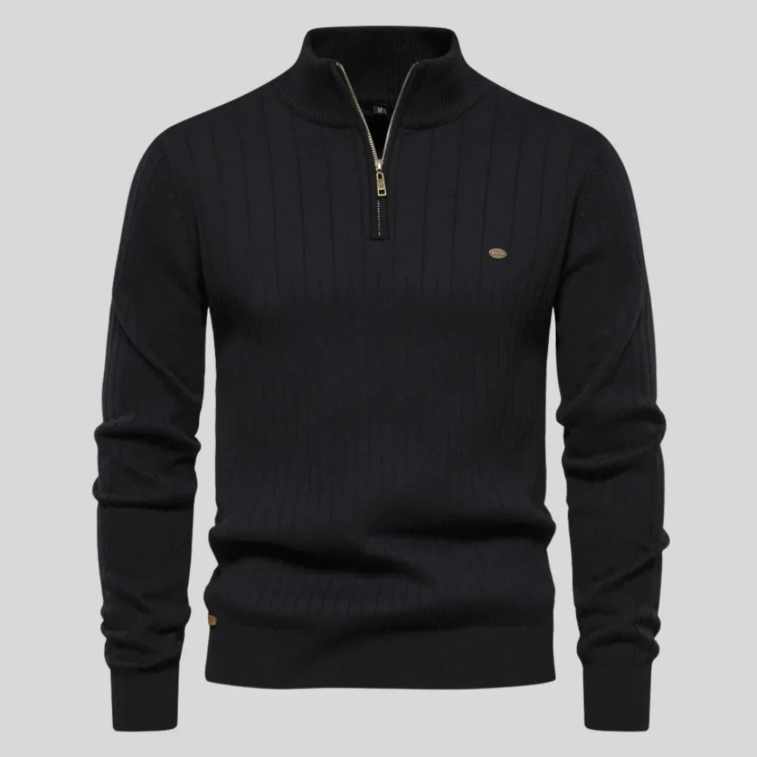 Bernhard classic knit pullover – men
