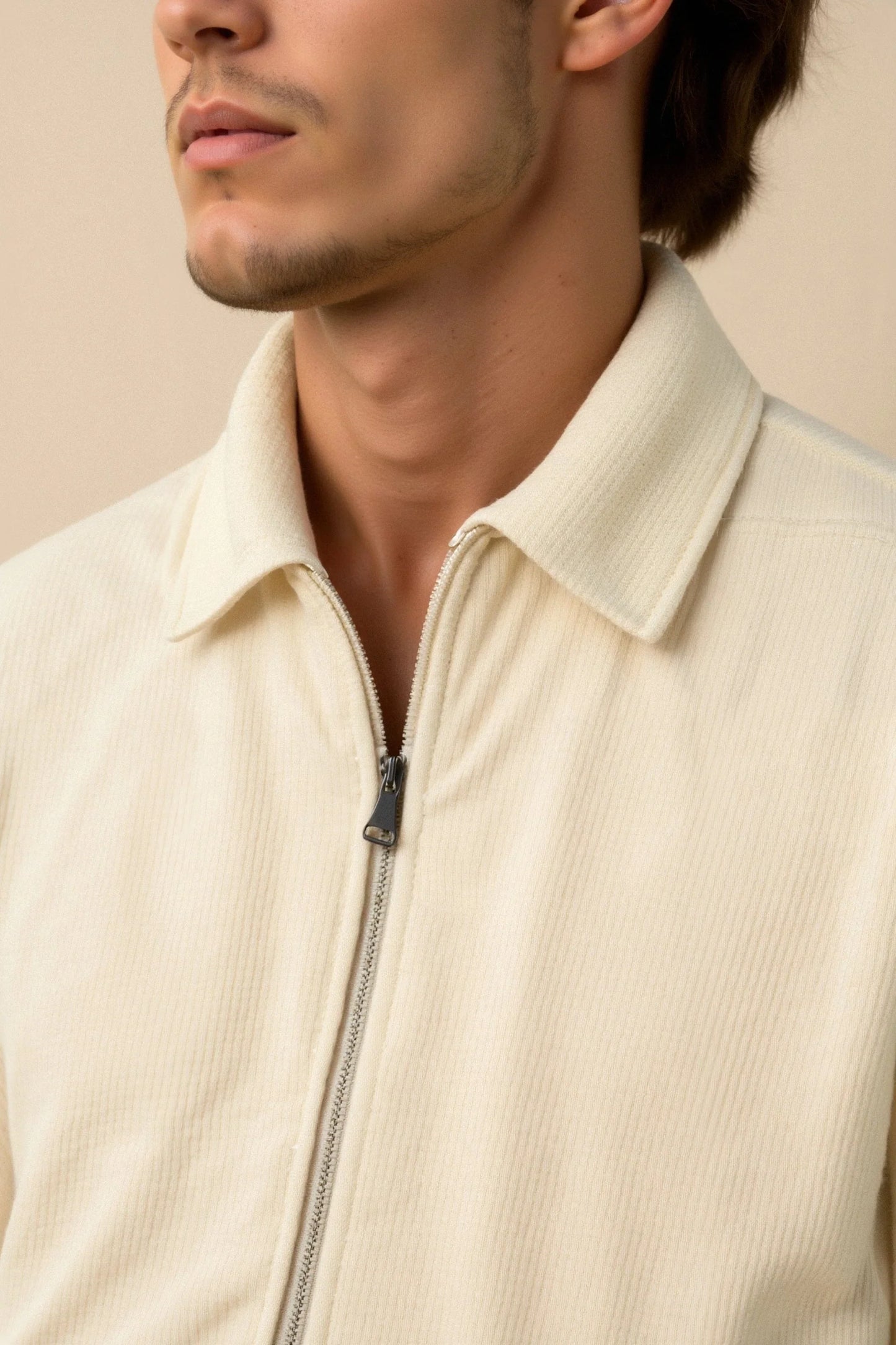 Giovanni Stylish Men’s Jacket in Beige