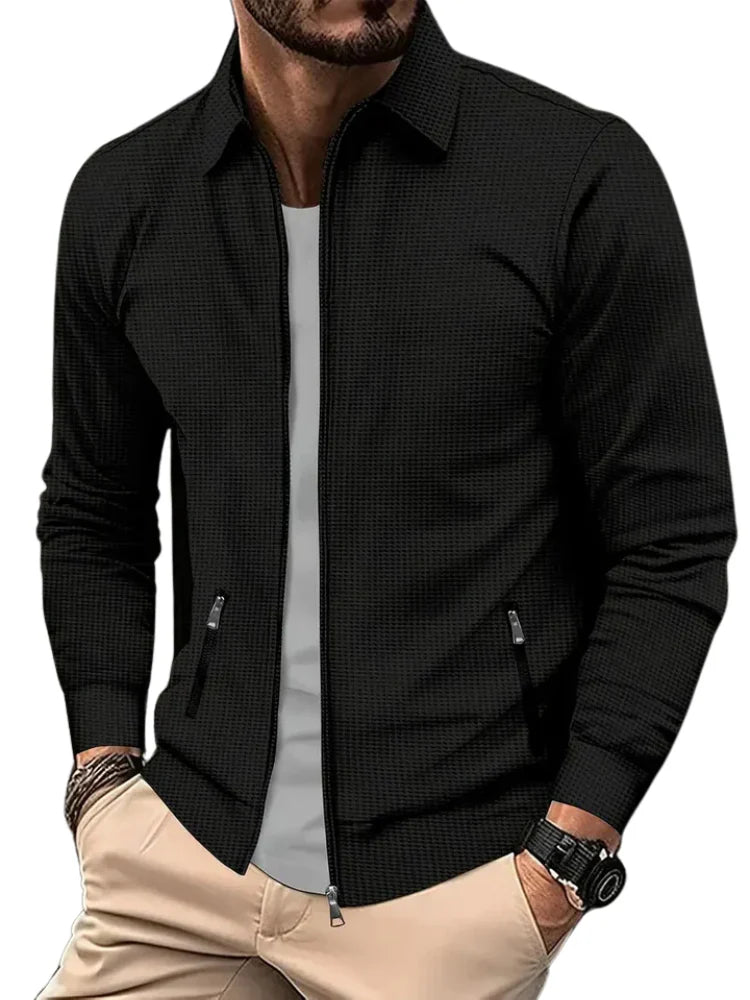Giulio lightweight zip jacket – men