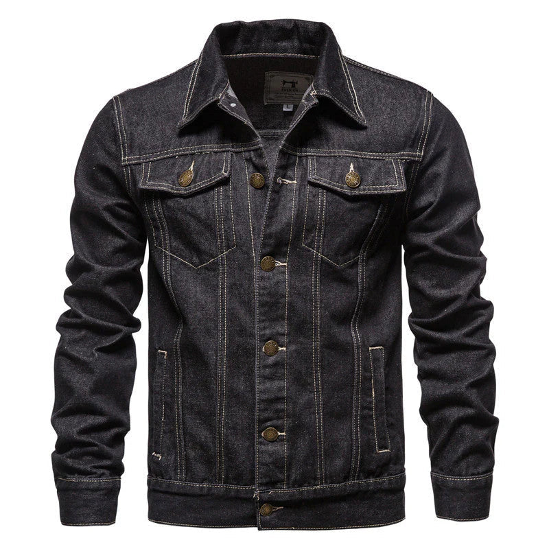 Jameson classic denim trucker jacket – men