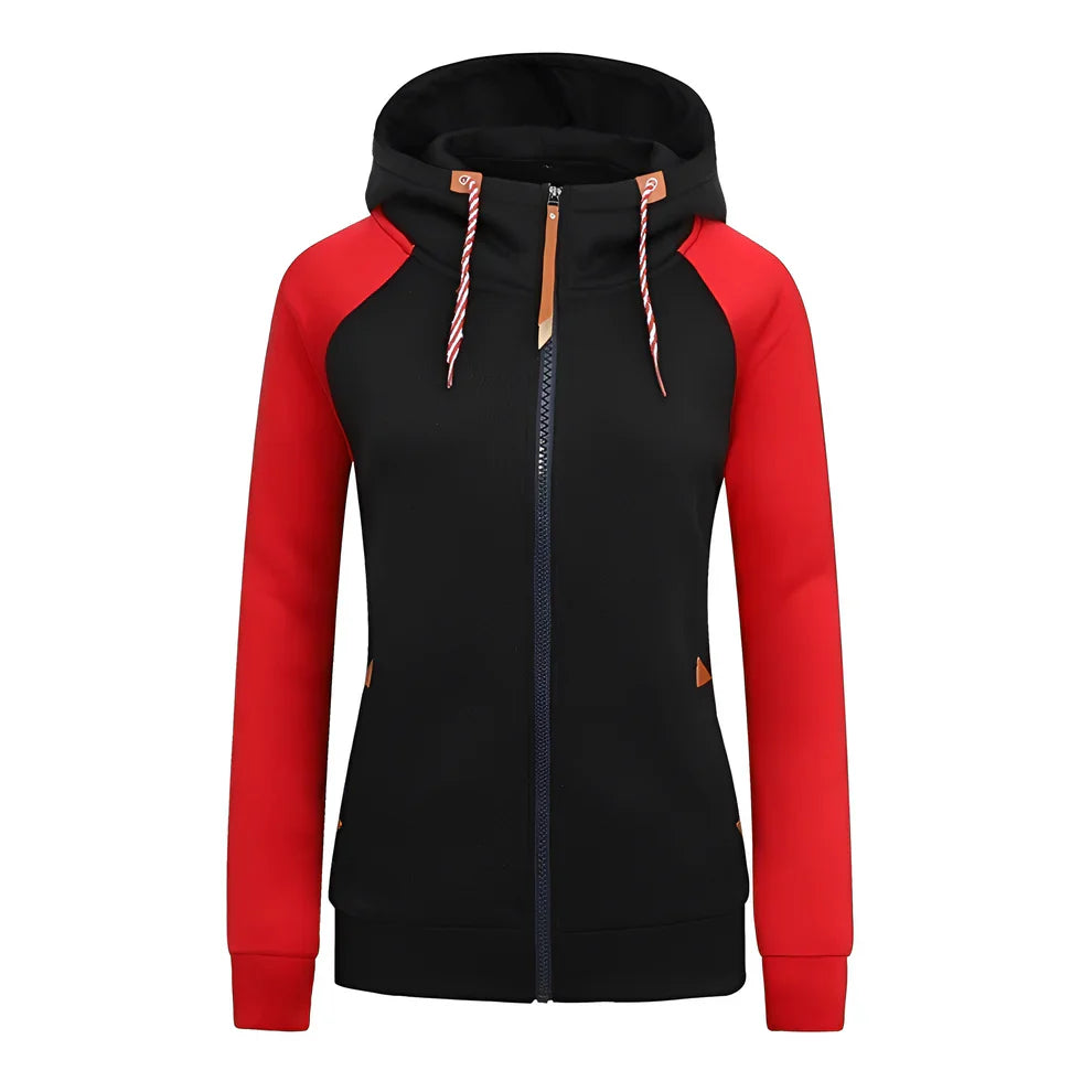 Aubrey comfortable drawstring hoodie – women